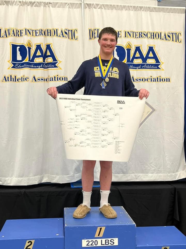 Tyler August (17u) Is DE Wrestling State Champion Delaware Fury