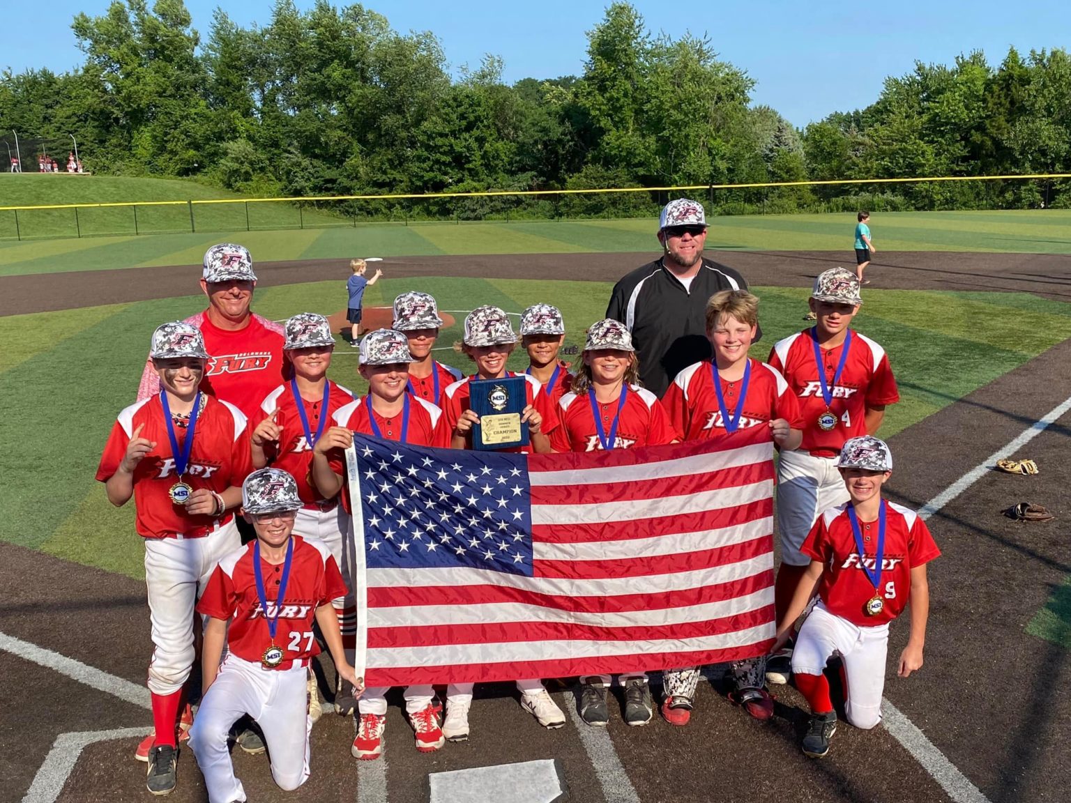 11U Baseball Is MSI Summer Series Champions Delaware Fury